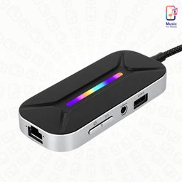 سارافوكس موزع العاب Sarafox 6-in-1 ESport Docking Station