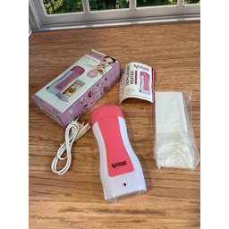 جهاز تسخين الشمع الدافئ 3 في 1 مع كارتريدج شمع العسل 100 غرام – Easy Wax MOEHAIR Pro Extreme Easy Wax 3-in-1 Roll-On Wax Heater Kit – 100 g Honey Wax