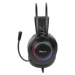 سماعة ألعاب سلكية إكسترايك مي GH-509 بإضاءة RGB وميكروفون – أسود Xtrike Me GH-509 RGB Headset (Black)