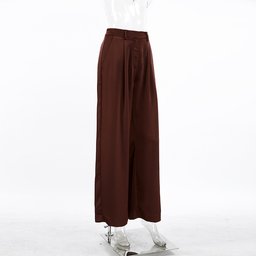 بنطال واسع الساق بخصر عالٍ وتصميم كلاسيكي Wide leg pant