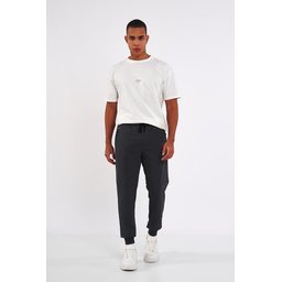 طقم بناطيل رياضية رجالية 4 قطع - أسود، كحلي، رمادي، أنثراسيت Men's 4-Pack Jogger Sweatpants - Black, Navy, Grey, Anthracite