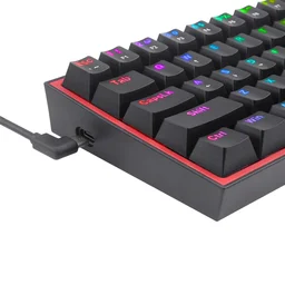 كيبورد ريد دراغون فيز K617 RGB Redragon FIZZ K617 RGB 60% Mechanical Gaming Keyboard