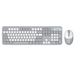 كومبو كيبورد وماوس لاسلكي ماستر 2.4 جيجاهرتز بنقرات صامتة Master 2.4G Wireless Keyboard & Mouse Combo Silent Click 1600 DPI