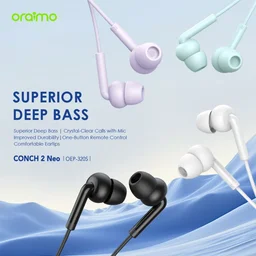 سماعة أورايمو كونش نيو2 3.5 مم أرجوانية Oraimo Conch Neo2 3.5mm Purple