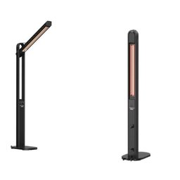 مدفأة كربون تلسكوبية هاوسبيرغ Hausberg بقوة 2000W – أسود HAUSBERG HB-8575AL Telescopic Carbon Heater - 2000W - Black