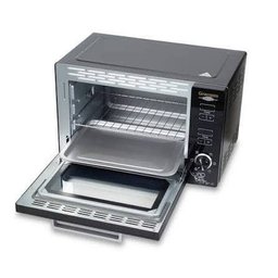فرن كهربائي رقمي صغير هاوسبيرج Hausberg بسعة 48L – أسود Hausberg HB-9260 Digital Electric Mini Oven - 48L - Black