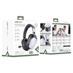 سماعة ألعاب لاسلكية ACEFAST ACE Sound بوضعَي 2.4GHz وBluetooth ACEFAST ACE Sound Dual-Wireless Gaming Headset