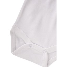 طقم بودي سوت أطفال بدون أكمام (3 قطع) - أبيض Sleeveless Baby Bodysuit Set (3-Pack) - White