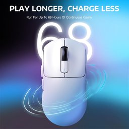 ماوس ألعاب أتاك شارك G3 PRO لاسلكي ثلاثي الاتصال مع قاعدة شحن مغناطيسية RGB ATTACK SHARK G3 PRO Tri-Mode Wireless Gaming Mouse with RGB Magnetic Charging Dock