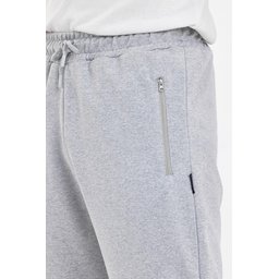 شورت برمودا رجالي طويل بـ 4 جيوب وسحاب وخصر مطاطي Men's Bermuda Long Shorts with 4 Zipper Pockets and Elastic Waist