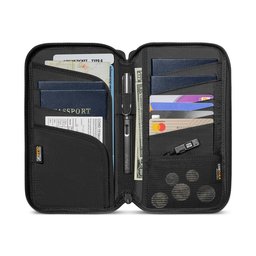 تومتوك - حقيبة جوازات Navigator-T03 لأربعة جوازات - اسود Tomtoc Navigator-T03 Passport Bag 4 Passports Black