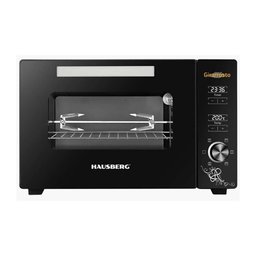 فرن كهربائي رقمي صغير هاوسبيرج Hausberg بسعة 48L – أسود Hausberg HB-9260 Digital Electric Mini Oven - 48L - Black