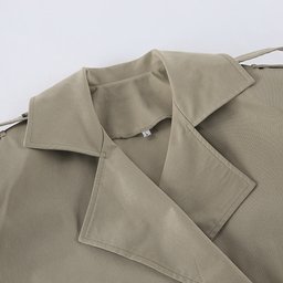 جاكيت ترنش قصير short trenchcoat