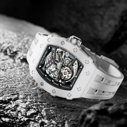 ساعة رجالية تسار بومبا إليمنتال TB8208C-07 - سيراميك Elemental-TB8208C-07- Ceramic Men's Watch - TSAR BOMBA
