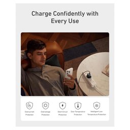 شاحن جداري أنكر 312 بقدرة 25 واط - أسود Anker 312 Charger 25W Wall Charger - Black