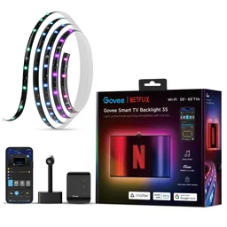 إضاءة خلفية ذكية للتلفزيون جوفي 3S إصدار نتفلكس (55–65 إنش) Govee Smart TV Backlight 3S Netflix Version (55-65 inches)