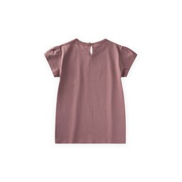 توب تونيك قطني للأطفال 4-12 سنة - نحاسي Kids' Cotton Tunic Top 4-12 Years - Copper