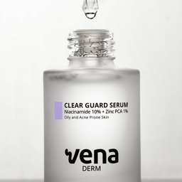 سيروم CLEAR GUARD بالنياسيناميد 10% والزنك 1% من VENA DERM VENA DERM CLEAR GUARD serum with niacinamide 10% and zinc 1% Serum