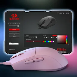 ماوس ريد دراغون كينغ M724 للألعاب Redragon K1NG M724 (1K Hz)