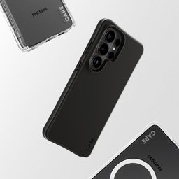 كفر جهاز Samsung Galaxy S26 Ultra باللون الأسود بتصميم Samba مع دعم الشحن اللاسلكي Qi Case - CARE Fashionable Case Samba Black w. QI Samsung New Galaxy S 2026 Ultra
