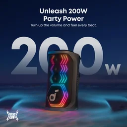 انكر - ساوندكور - مكبر صوت Rave 3S - اسود Anker Soundcore Rave 3S Speaker Black