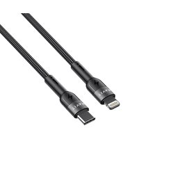 كابل هافيت CB6135 من النوع C إلى لايتنينج - اسود Havit CB6136 Type-C to Lightning Cable-Black