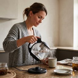 غلاية وقوري تقطير الشاي الكهربائي الكروي Spherical Electric Tea Drip Kettle and Pot