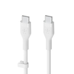 مجموعة ٢ من كيبلات بوست جارج فليكس من يو إس بي-سي إلى يو إس بي-سي بطول ١ متر BoostCharge Flex USB-C to USB-C Cable 60W (1m, 2-Pack)