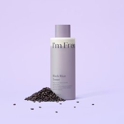 تونر مرطب ومهدئ للبشرة غني بمستخلص الأرز الأسود والسيراميد YEOJU KOREA IM'FROM BLACK RICE TONER 150ml