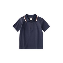 تي شيرت بولو للأطفال 2-10 سنوات - كحلي Kids' Polo T-Shirt 2-10 Years - Navy Blue