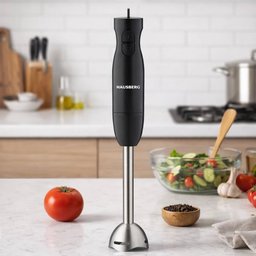 خلاط يدوي غاطس هاوسبيرج Hausberg – أسود Hausberg HB-7674NG Hand Immersion Blender - Black