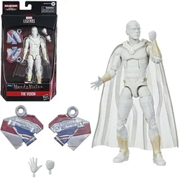 مجسم أكشن وايت فيجن من سلسلة مارفل ليجندز – مسلسل واندا فيجن من هاسبرو، بحجم 6 إنش Hasbro Marvel Legends Series The Vision (White Vision - WandaVision) 6-Inch Figure