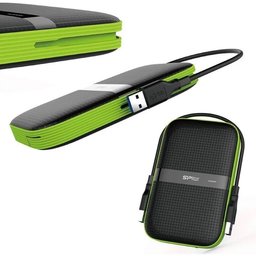 قرص صلب خارجي Silicon Power Armor A60 بسعة 2 تيرابايت Silicon Power Armor A60 2TB External Hard Drive