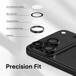 حماية عدسات كاميرا آيفون 18 برو / 18 برو ماكس iPhone 18 Pro / 18 Pro Max Camera Lens Ring Protector