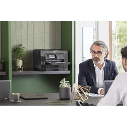 طابعة إبسون إيكوتانك L15160 متعددة الوظائف A3+ للطباعة والمسح الضوئي والنسخ والفاكس مع اتصال Wi-Fi Epson EcoTank L15160 A3+ Print/Scan/Copy/Fax Wi-Fi High Performance Business Tank Printer