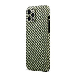 كفر كاربون مقاوم للايفون Aramid Carbon Fiber Wireless Charging Phone Case for iPhone