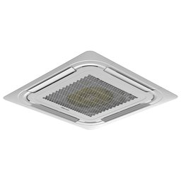 سبلت هايسنس كاسيت سقفي سعة 3 طن مع تقنية Inverter وتوزيع الهواء بكفاءة Hisense 3 Ton Ceiling Cassette Air Conditioner with Inverter Technology and Efficient Air Distribution