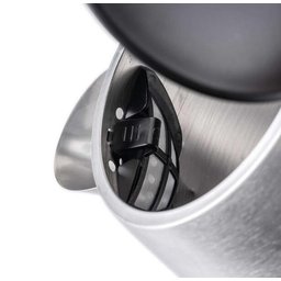 غلاية من بلاك+ديكر JC450-B5 من الستانلس ستيل باللون الفضي والاسود Black&Decker JC450-B5 STAINLESS STEEL KETTLE silver/black