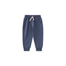 بنطلون رياضي Basic للأطفال 1-9 سنوات - كحلي Basic Kids' Sweatpants 1-9 Years - Navy Blue