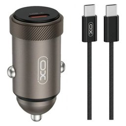 شاحن سيارة XO CC70 بقدرة 30 واط مع كابل Type-C إلى Type-C XO CC70 Car Charger with Cable Type-C To Type-C