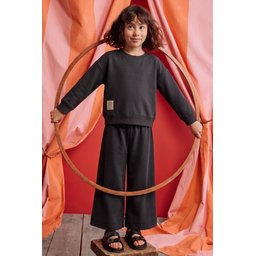 طقم سويت شيرت للأطفال 8-12 سنة - أنثراسيت Kids' Sweatshirt Set 8-12 Years - Anthracite