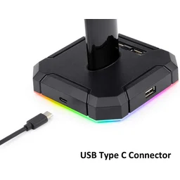 ستاند سماعة ريد دراغون سيبتر برو RGB Redragon Scepter Pro HA300 RGB Headset Stand