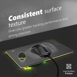 ماوس باد مع اضاءة  Vertux luxpad RGB Vertux Luxpad RGB Lighting Mouse Pad