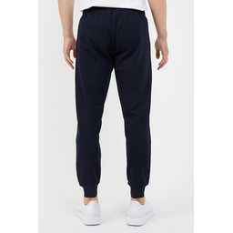 بنطلون رياضي رجالي كحلي بجيب، قصة عادية ومريحة Men's Navy Blue Jogger Pants with Pockets, Standard Fit, Comfortable