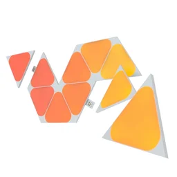 طقم توسعة ألواح الإضاءة الذكية نانوليف شيبس ميني تراينجلز – 5 ألواح LED مثلثة Nanoleaf Shapes Mini Triangles Expansion Pack (5 Smart LED Light Panels)