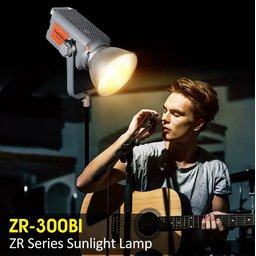 إضاءة فيديو احترافية Yidoblo ZR-300BI ثنائية اللون بقدرة 300 واط Yidoblo ZR-300BI Sunlight Bi-Color Video Light 300W