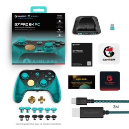 يد تحكم الألعاب اللاسلكية جيم سير G7 Pro 8K إصدار Aimlabs للكمبيوتر GameSir G7 Pro 8K PC Wireless Controller, Aimlabs Edition