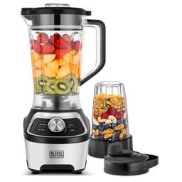 خلاط كهربائي عالي السرعة من بلاك+ديكر BXH1200-B5 قوة 1200واط Black&Decker BXH1200-B5 1200W HIGH SPEED BLENDER