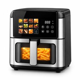 قلاية هوائية امبليوم embleme حجم 8.5 لتر دبل هيتر Emblum Air Fryer