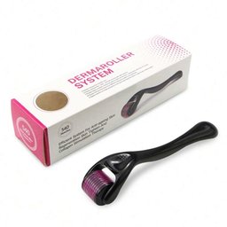ديرما رولر بـ 540 إبرة للعناية بالبشرة – Derma Roller System Derma Roller System – 540 Needles Microneedle Roller